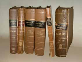 Gentleman's Magazine Index - Compendium set of 3 indexes (1731 - 1818)