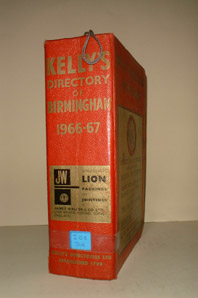 Kelly's Directory of Birmingham & Suburbs (1966-67)