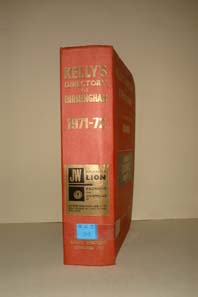 Kelly's Directory of Birmingham & Suburbs (1971-2)