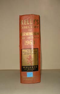 Kelly's Directory of Birmingham & Suburbs (1963)