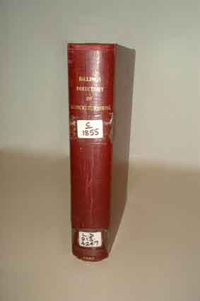 Directory and Gazetteer of Worcestershire, M. Billing (1855)