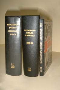 Blocksidge's Almanack for Dudley (1936-1940)