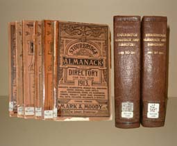 Mark & Moody's Stourbridge Almanack (1885 - 1917) - Compendium set