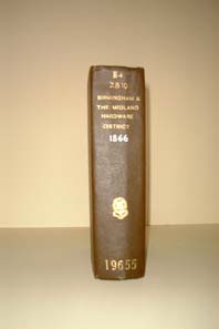 Industrial History of Birmingham and the Midlands Hardware District (1866)