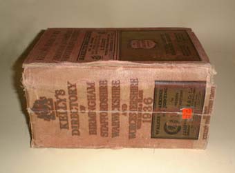 Kellys Directory of Birmingham, Staffordshire, Warwickshire & Worcestershire (1936)