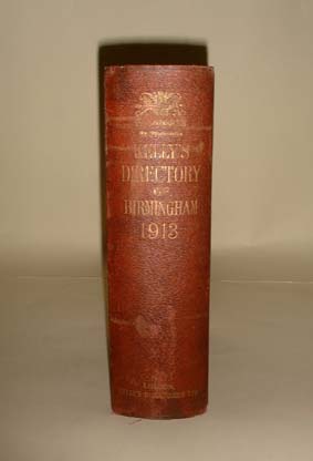 Kellys Directory of Birmingham & Suburbs (1913)