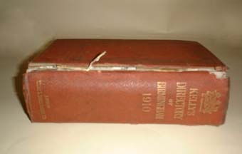 Kellys Directory of Birmingham & Suburbs (1910)