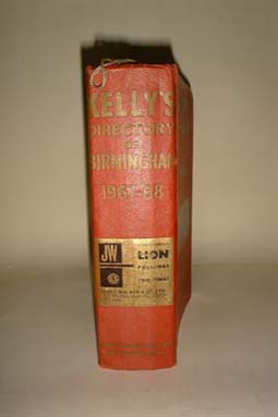 Kellys Directory of Birmingham & Suburbs (1967-8)