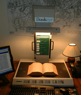 Bookeye scanner from Imageware Gmbh